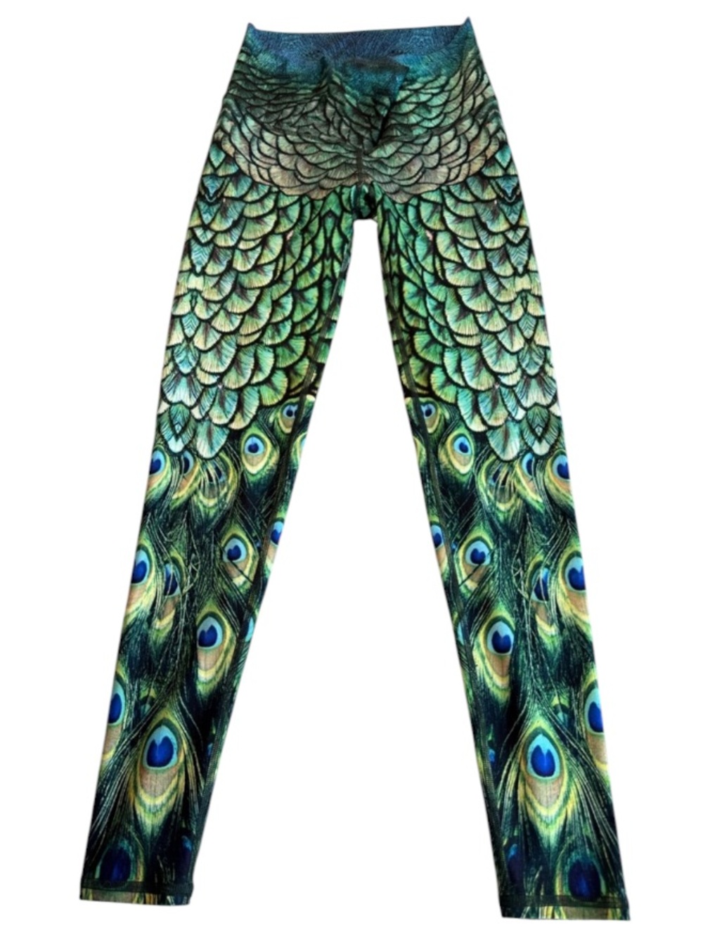 Rare NWOT Niyama Sol Peacock Barefoot Legging Size Medium